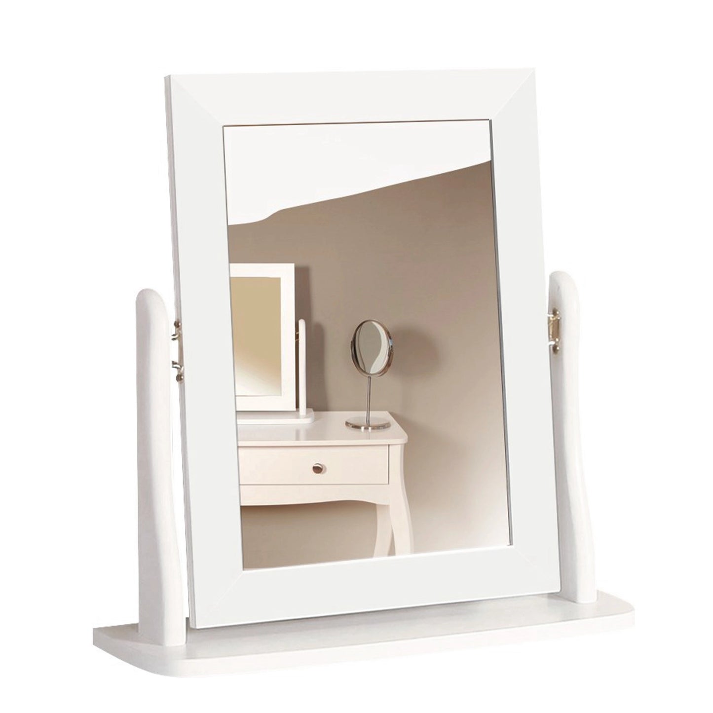 Furniture To Go Baroque Mirror White