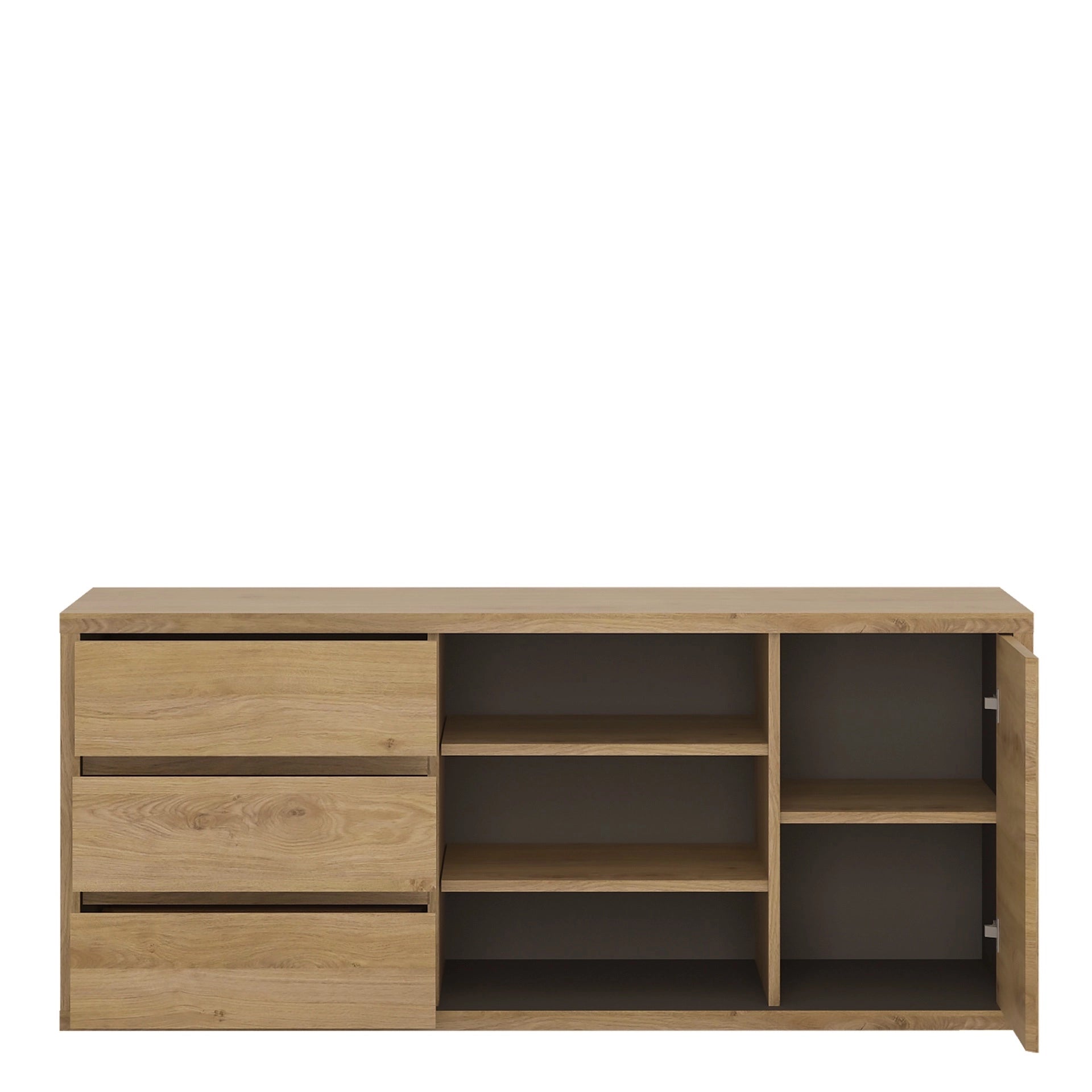 Furniture To Go Shetland 1 Door 3 Drawer TV Cabinet