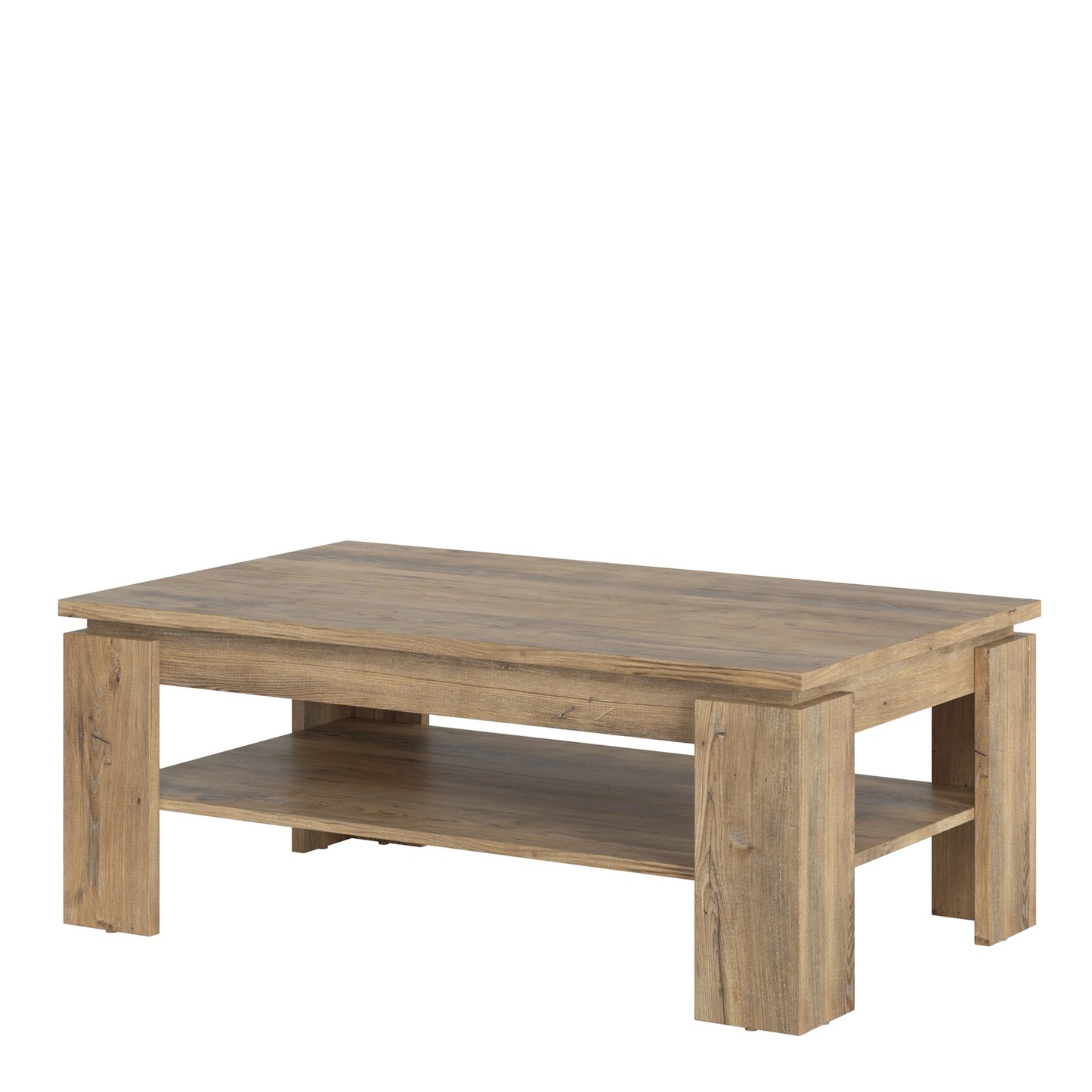 Furniture To Go Rapallo Large Coffee Table in Chestnut & Matera Grey