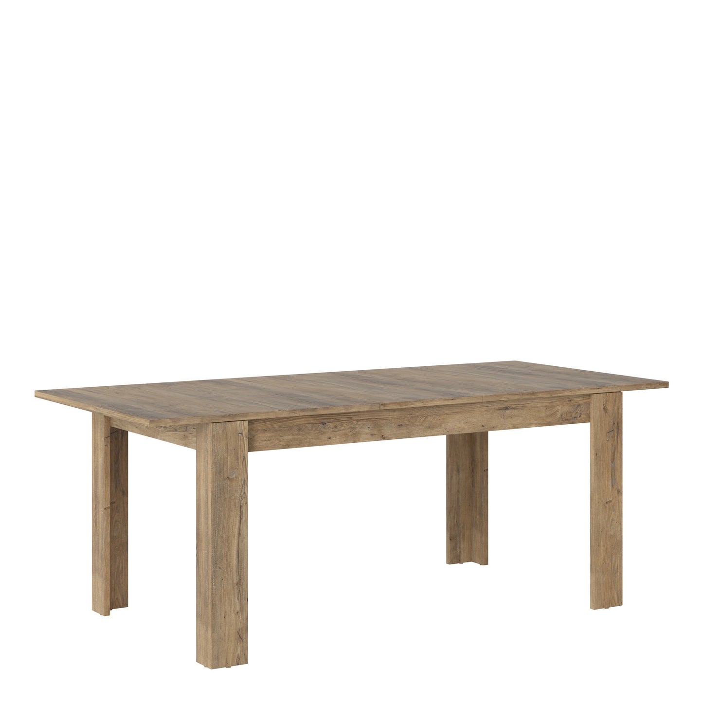 Furniture To Go Rapallo Extending Dining Table 160-200cm in Chestnut & Matera Grey