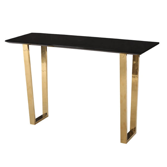 LPD Furniture Antibes Console Table, Black