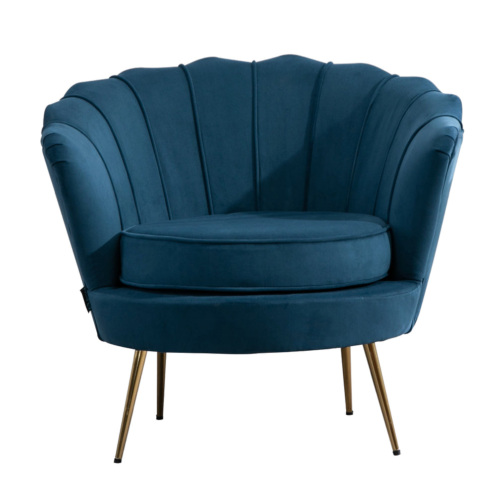 Birlea Ariel Chair, Blue