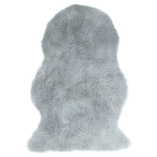 Asiatic Auckland Luxury Faux Sheepskin Silver Rug