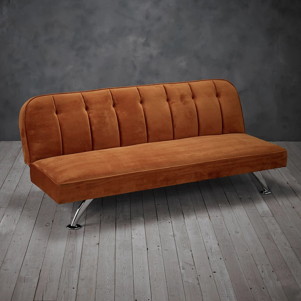 LPD Furniture Brighton Sofa Bed, Orange
