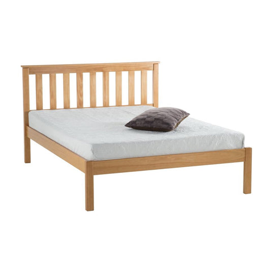 Birlea Denver Low End 4ft Small Double Bed Frame, Pine