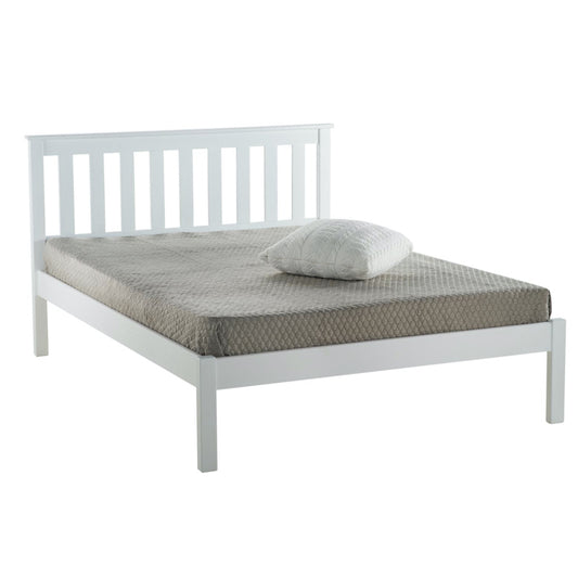 Birlea Denver Low End 4ft Small Double Bed Frame, White