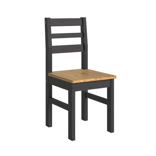 Core Products Linea Linea Black Ladder Back Chair (Pair)