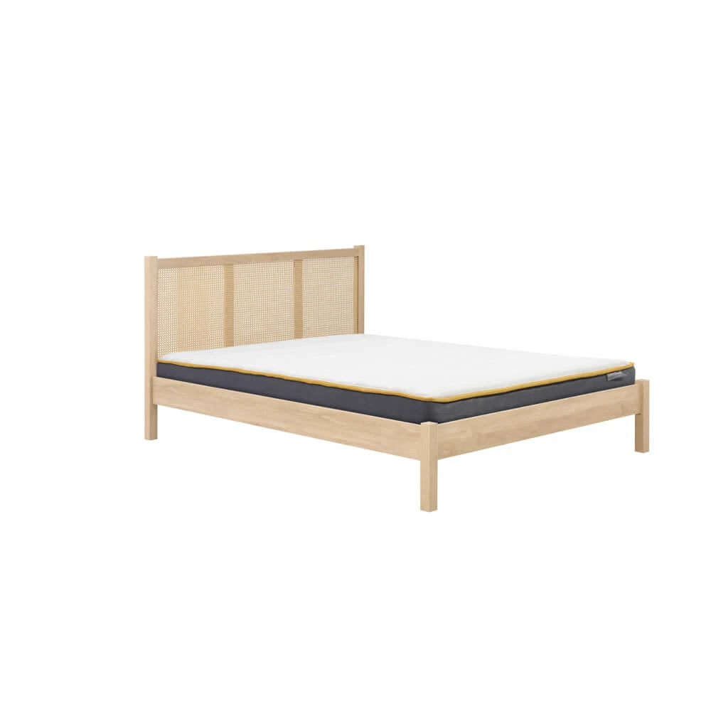 Birlea Croxley 4ft 6in Double Wooden Bed Frame, Brown