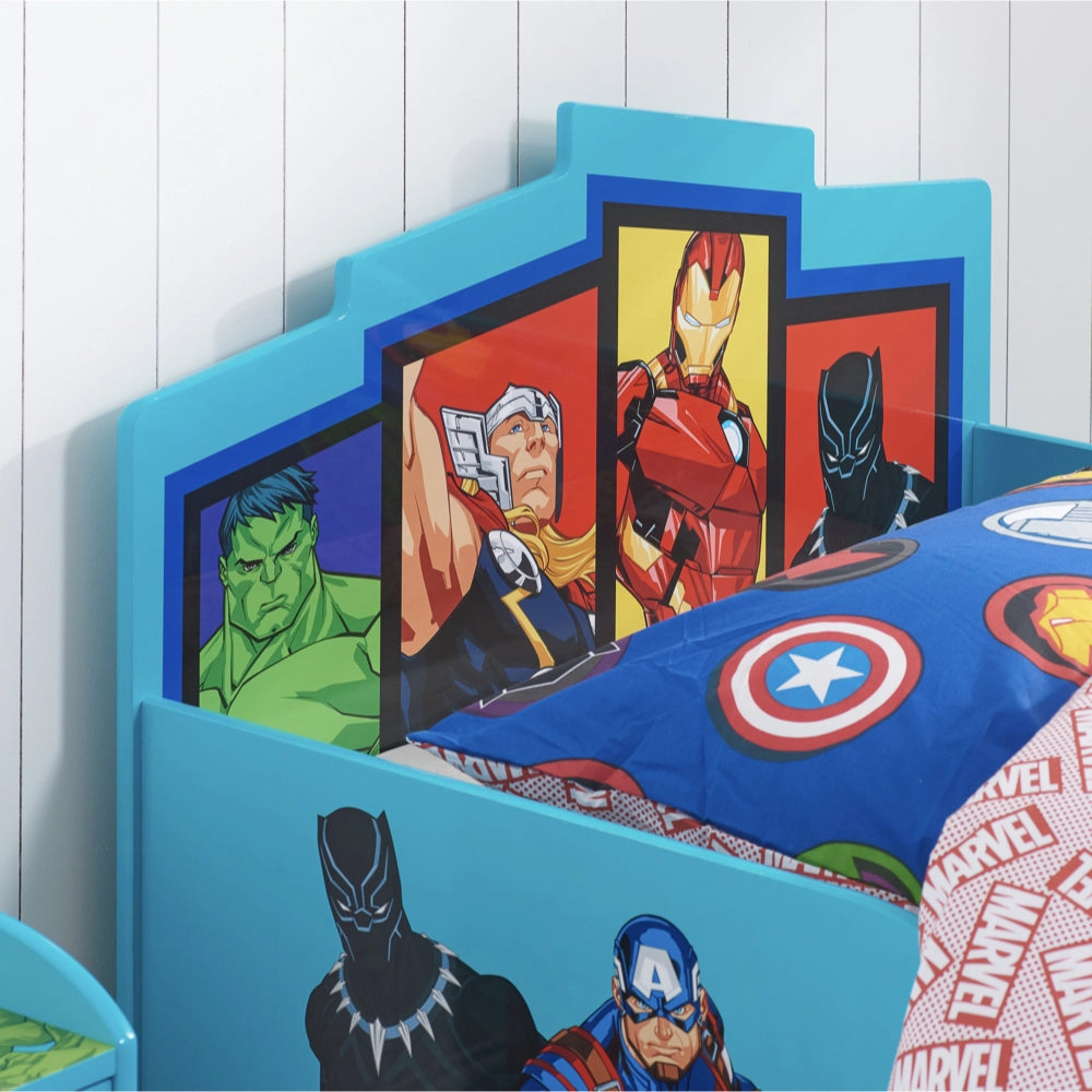 Disney Home, Marvel Avengers Single Bed, Blue