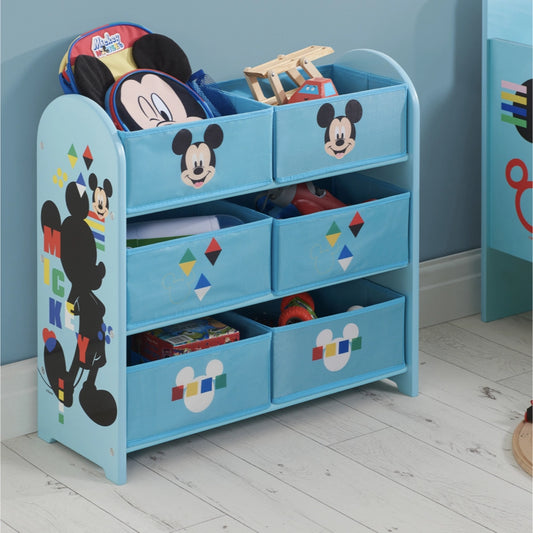 Disney Home, Mickey Mouse Storage Unit, Blue