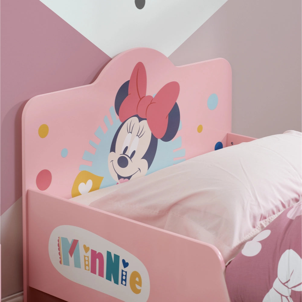 Disney Home, Minnie Mouse Single Bed, Pink