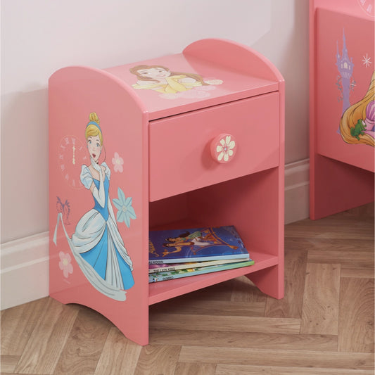 Disney Home, Princess Bedside Table, Pink