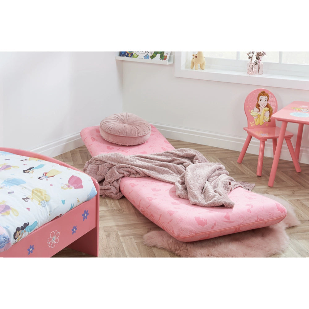 Disney Home, Princess Fold Out Bed Chair, Pink