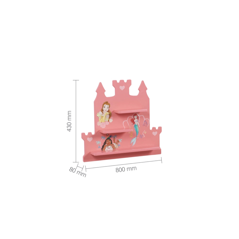 Disney Home, Princess Shelf, Pink