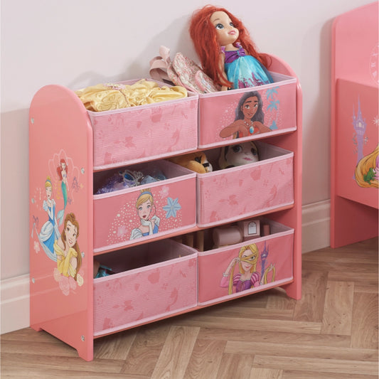 Disney Home, Princess Storage Unit, Pink