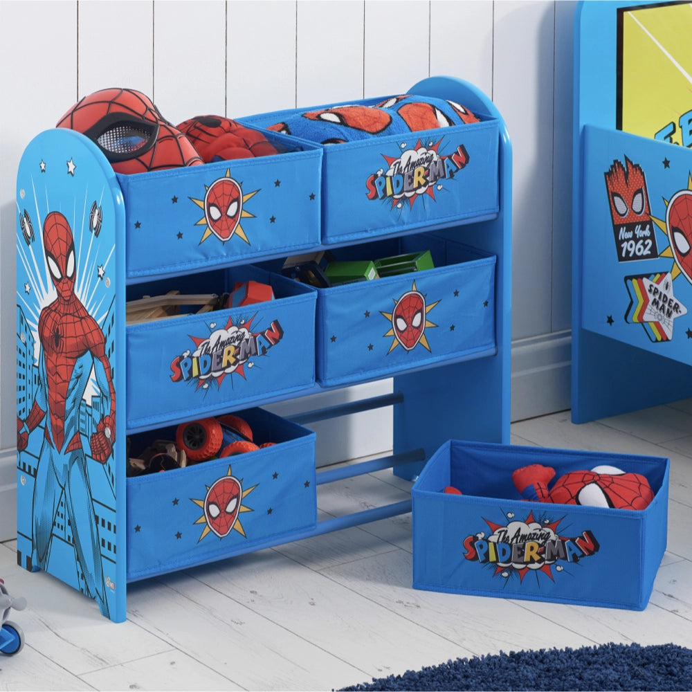 Disney Home, Spider-man Storage Unit, Blue
