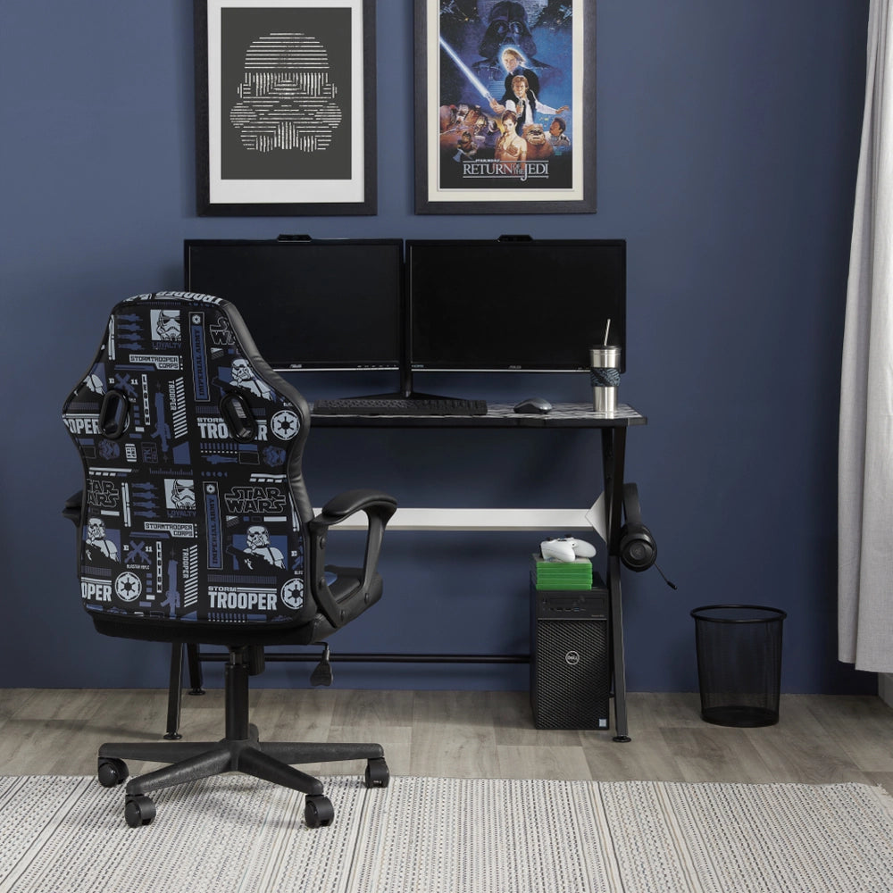 Disney Home, Star Wars Blue Computer Gaming Chair, Blue