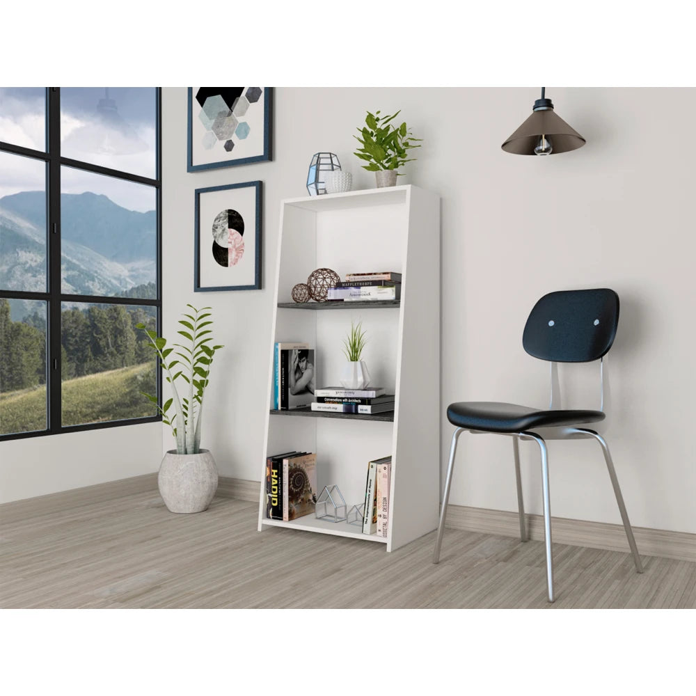 Core Products Dallas Low Bookcase With 3 Shelves