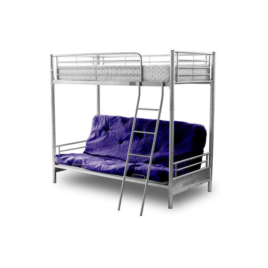 Heartlands Furniture Futon Mattress Double Purple