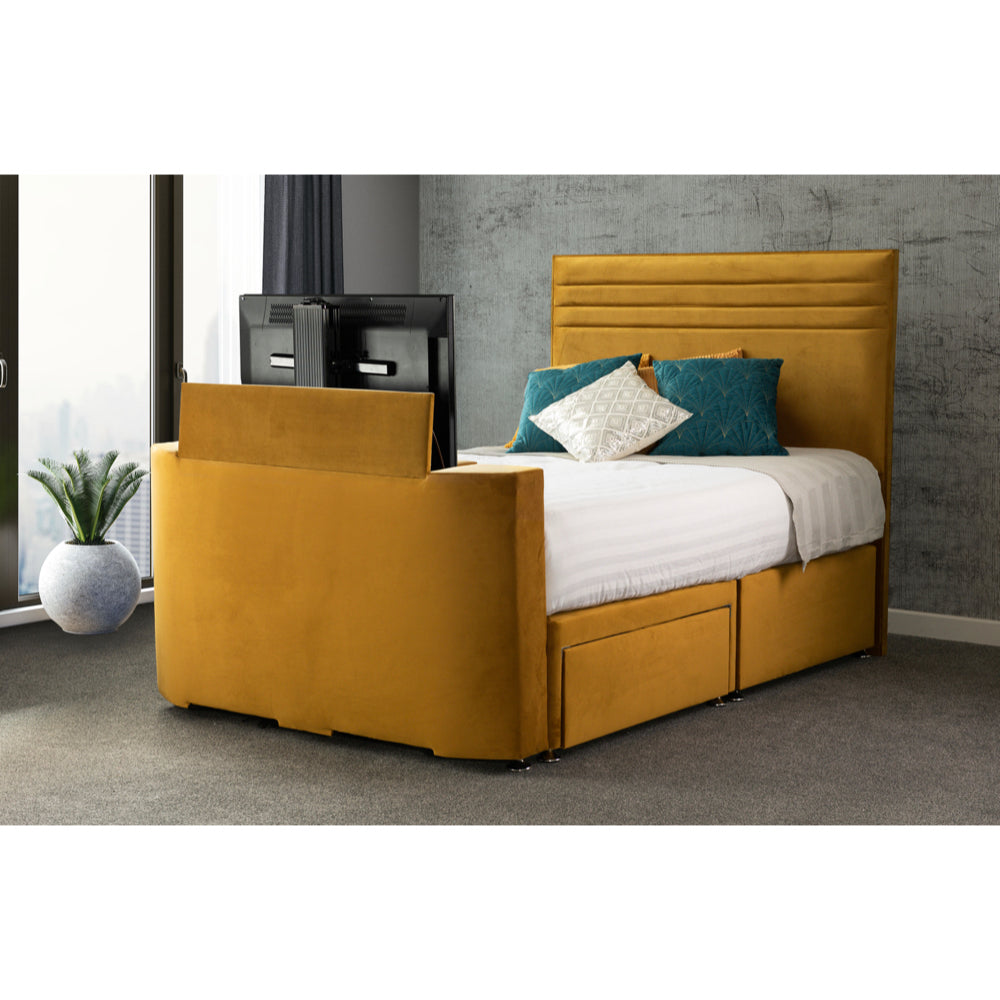 Sweet Dreams, Image Chic 4ft 6in Double TV Bed Frame