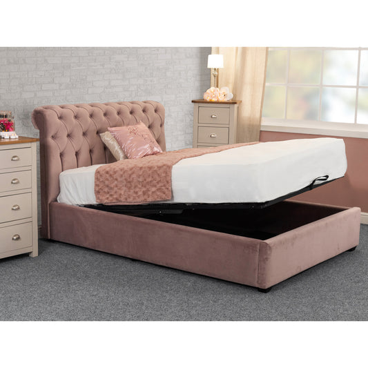 Sweet Dreams, Isla 4ft 6in Double Fabric Bed Frame