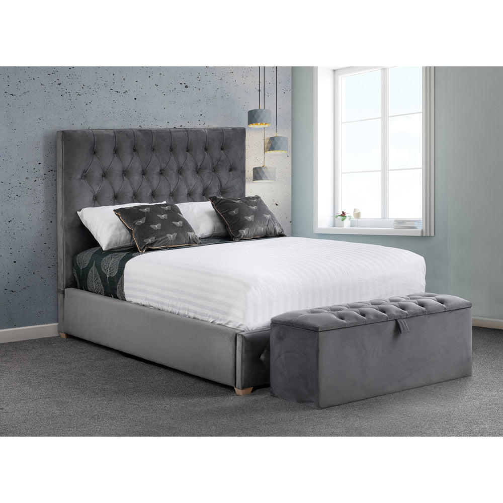 Sweet Dreams, Melody 4ft 6in Double Fabric Bed Frame