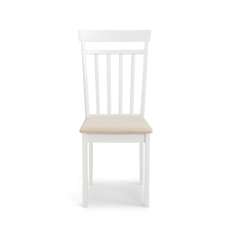 Julian Bowen Coast Dining Chair in White