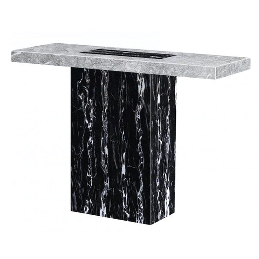Heartlands Furniture Lotus Marble Console Table