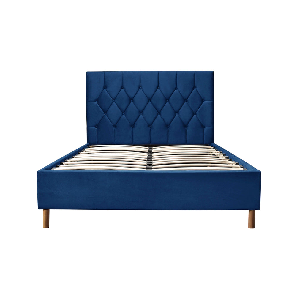 Birlea Loxley 4ft 6in Double Ottoman Bed Frame, Blue