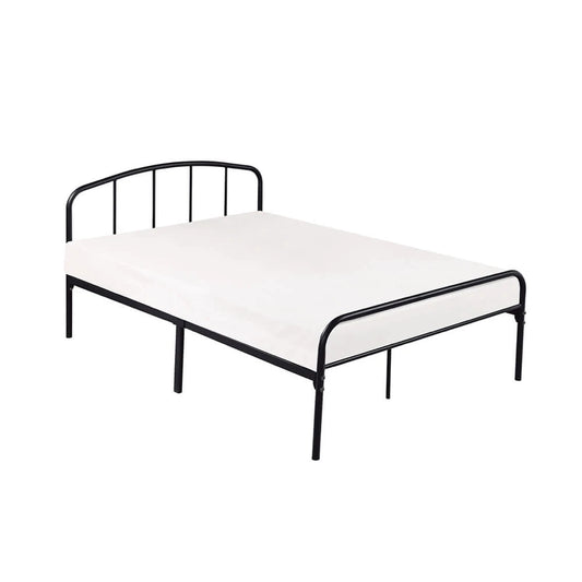 LPD Furniture Milton 4ft Small Double Bed Frame, Black