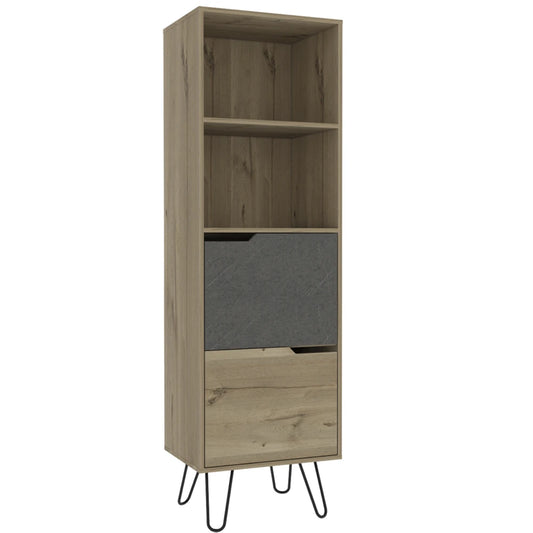Core Products Manhattan Tall Bookcase, With 2 Doors