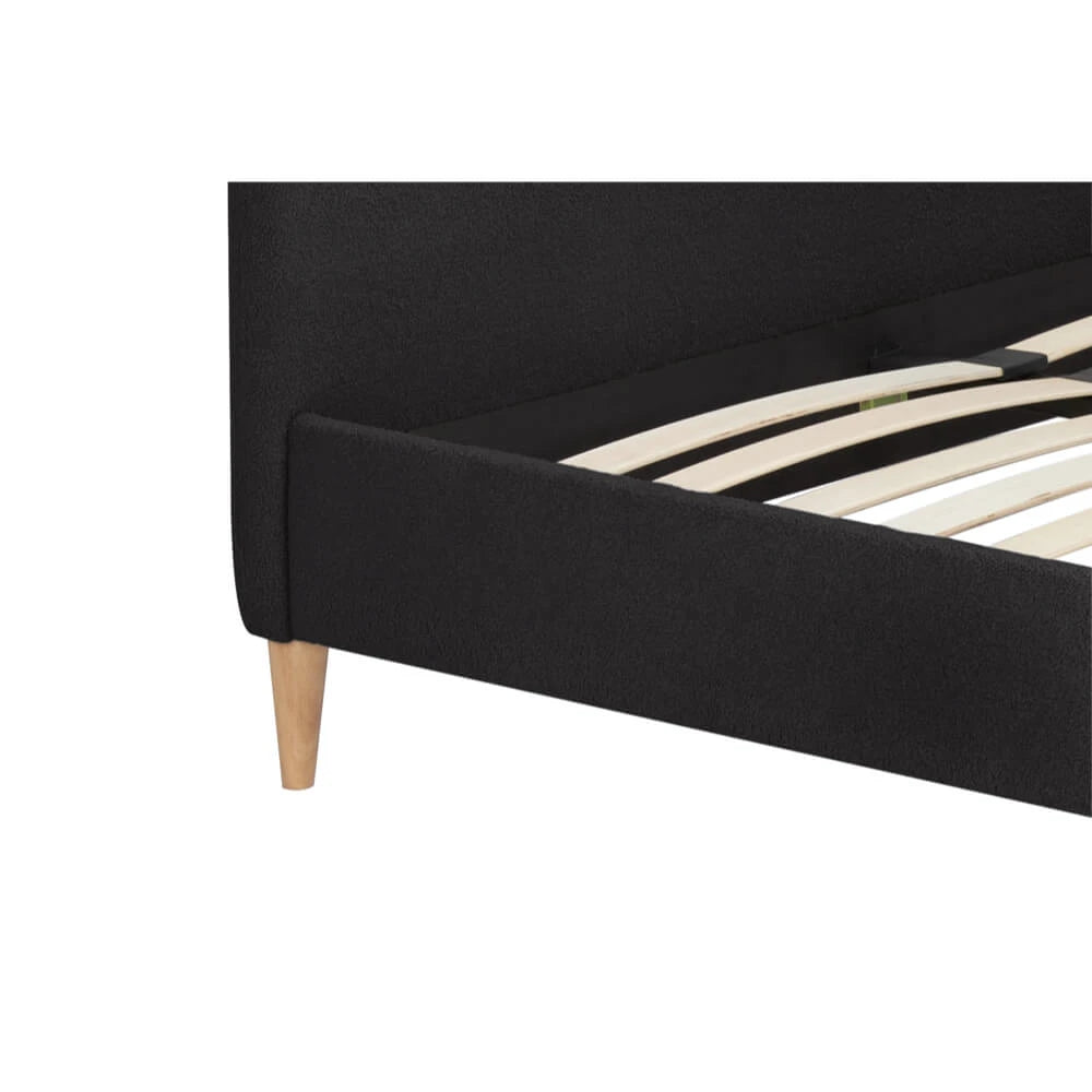 Birlea Otley 5ft King Fabric Bed Frame, Charcoal