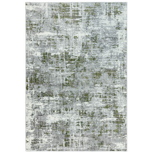 Asiatic Orion OR08 Green, Abstract Rug