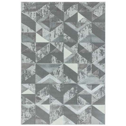 Asiatic Orion OR09 Flag Silver, Geometric Rug