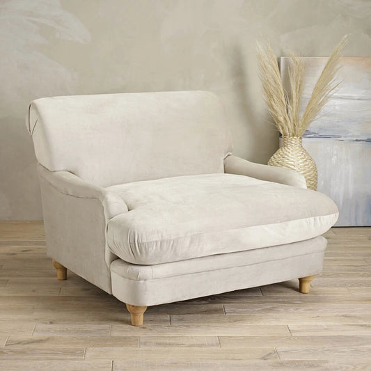 LPD Furniture Plumpton Chair, Beige