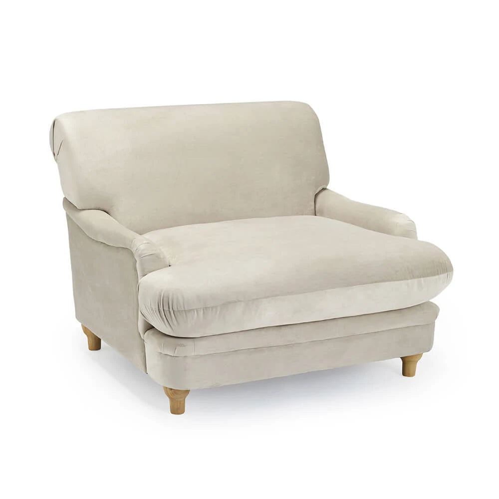 LPD Furniture Plumpton Chair, Beige
