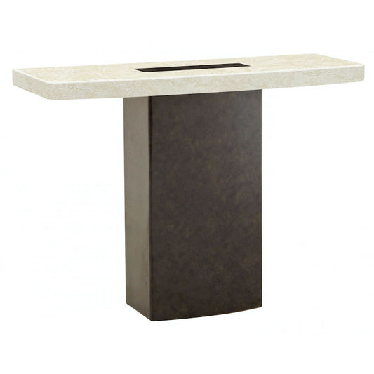 Heartlands Furniture Panjin Marble Console Table