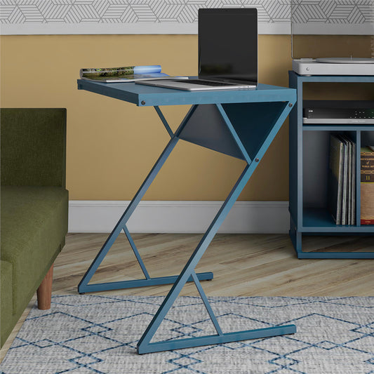 Novogratz Regal Table/Laptop Desk in Blue