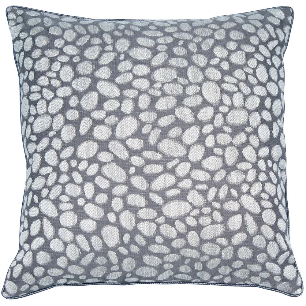 Malini Pebbles Cushions Grey (Pack of 2)
