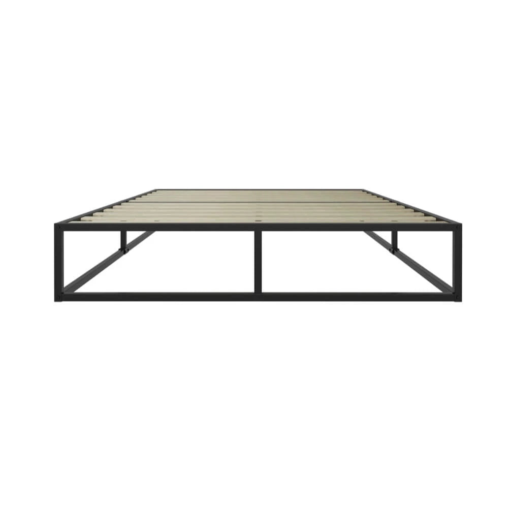 Birlea Soho Platform 4ft Small Double Metal Bed Frame, Black