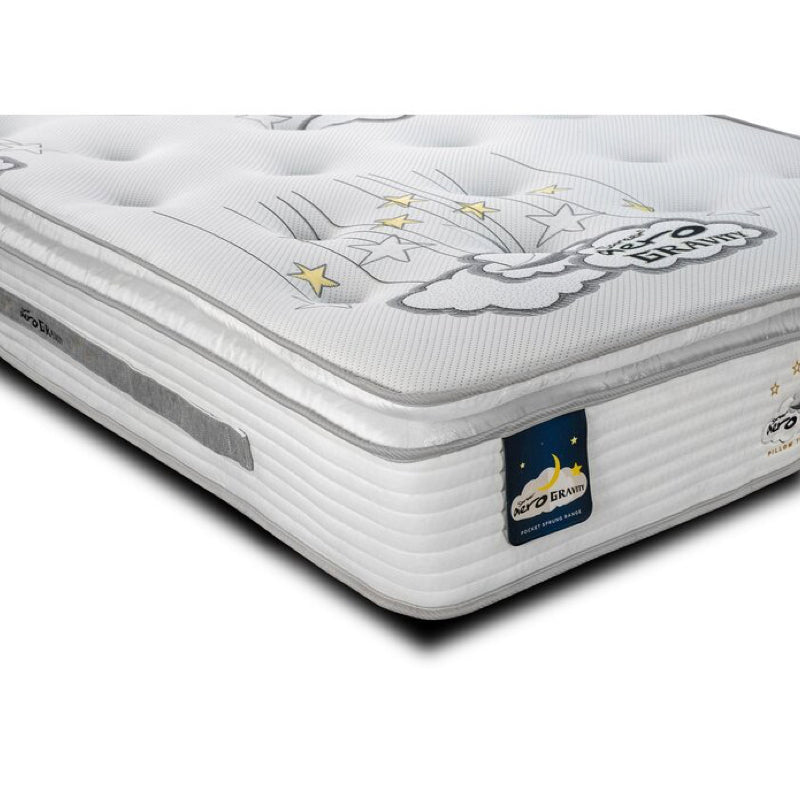 Sareer Aero Gravity Cool Gel Pillow-Top Pocket Sprung, 4ft 6in Double Mattress