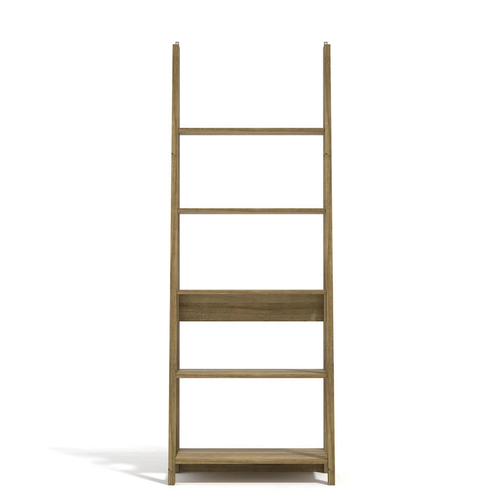 LPD Furniture Tiva Ladder Bookcase, Oak