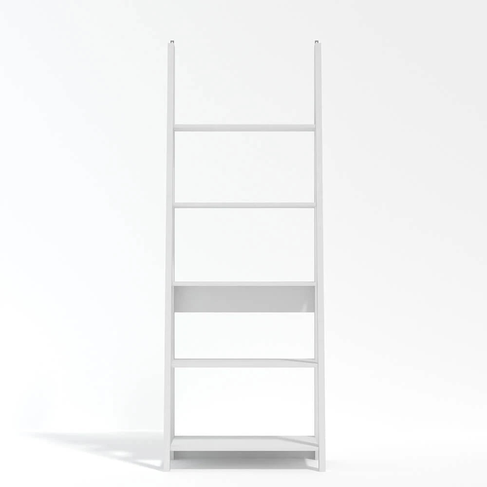 LPD Furniture Tiva Ladder Bookcase, White