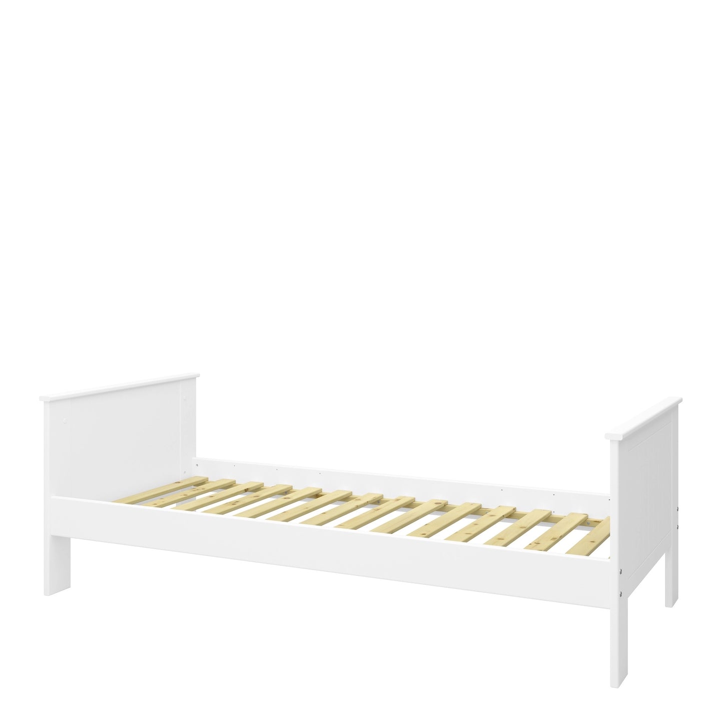 Furniture To Go Alba 3ft Single Bed White