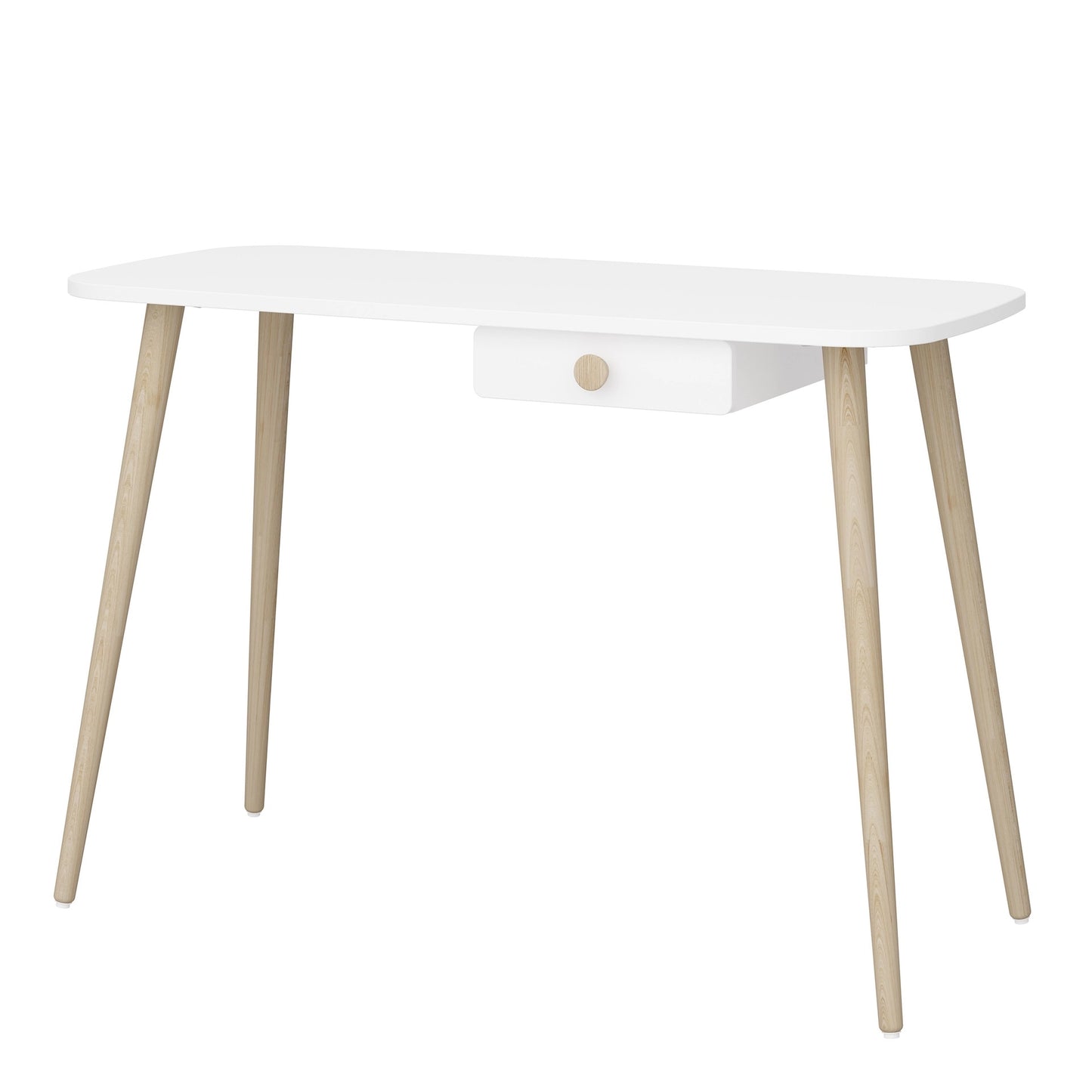 Furniture To Go Gaia Desk 1 Drawer in Pure White