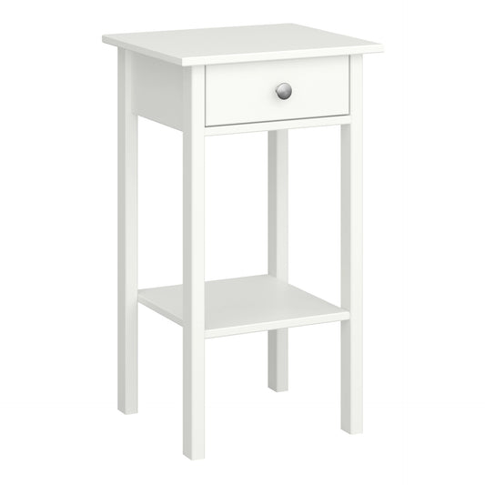 Furniture To Go Tromso 1 Drawer Nightstand Off White