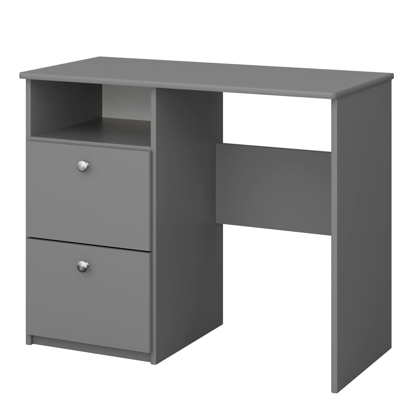 Furniture To Go Memphis Desk 2 Drawers in Folkestone Grey