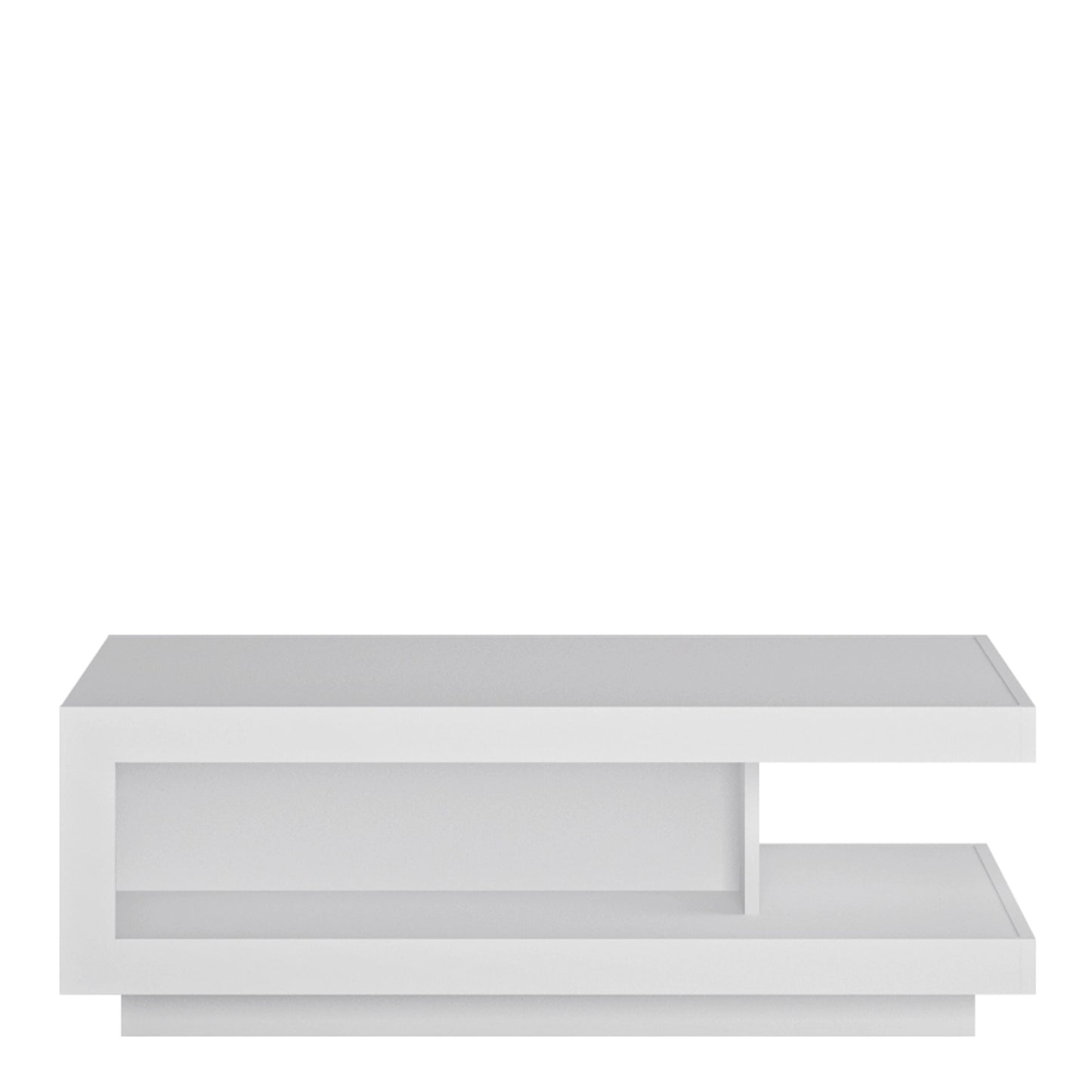 Furniture To Go Lyon Designer Coffee Table in White & High Gloss