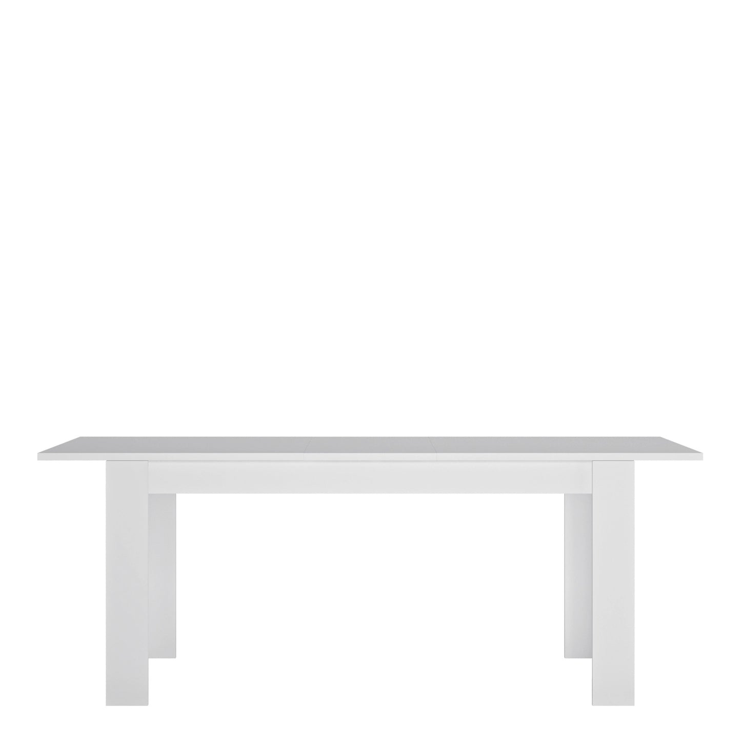 Furniture To Go Lyon Large Extending Dining Table 160/200cm in White & High Gloss