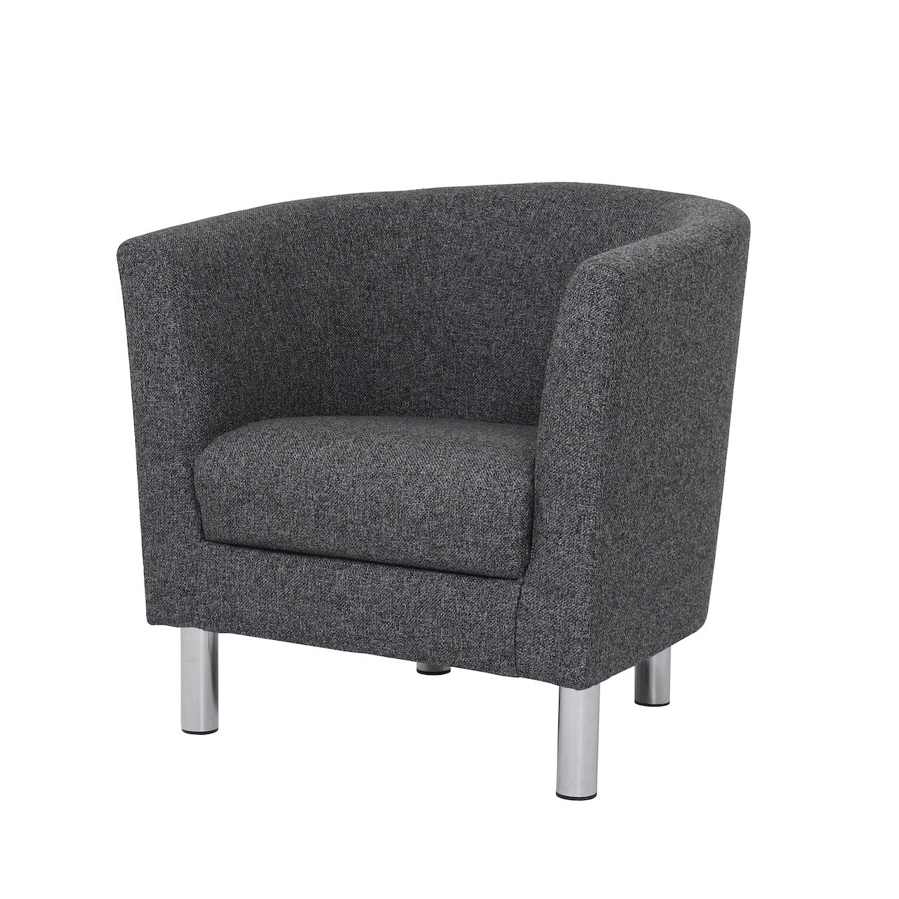 Furniture To Go Cleveland Armchair in Nova Anthracite